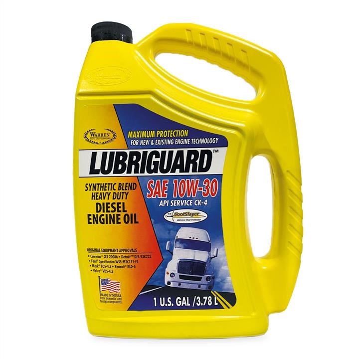 Lubriguard 704501 Моторное масло Lubriguard Synthetic Blend 10W-30 CK-4 HD, 3,75л 704501: Отличная цена - Купить в Польше на 2407.PL!