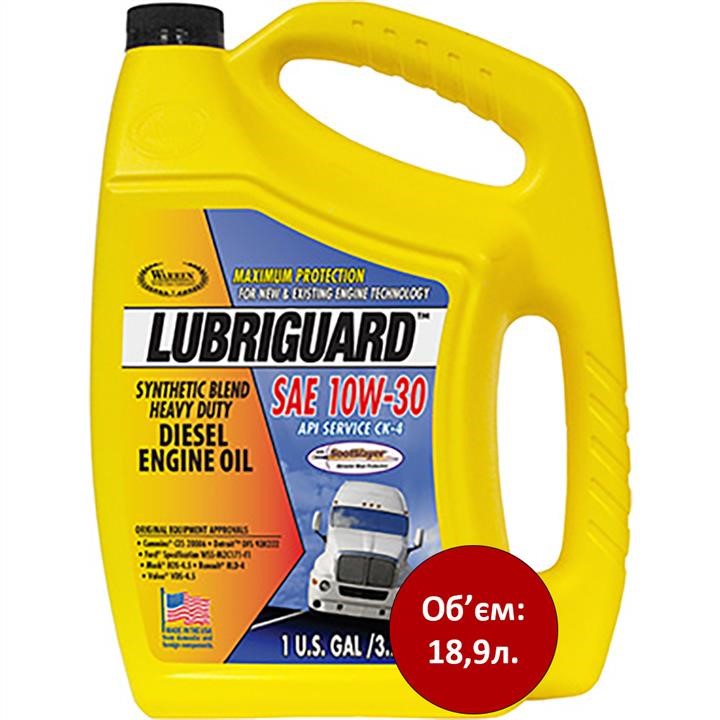 Lubriguard 704525 Моторное масло Lubriguard Synthetic Blend 10W-30 CK-4 HD, 18,9л 704525: Отличная цена - Купить в Польше на 2407.PL!