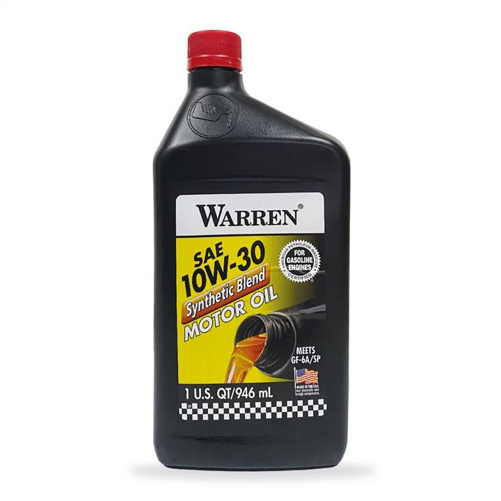 Warren WAR10W3012PL Engine oil Warren Synthetic blend 10W-30, 0,946L WAR10W3012PL: Buy near me in Poland at 2407.PL - Good price!