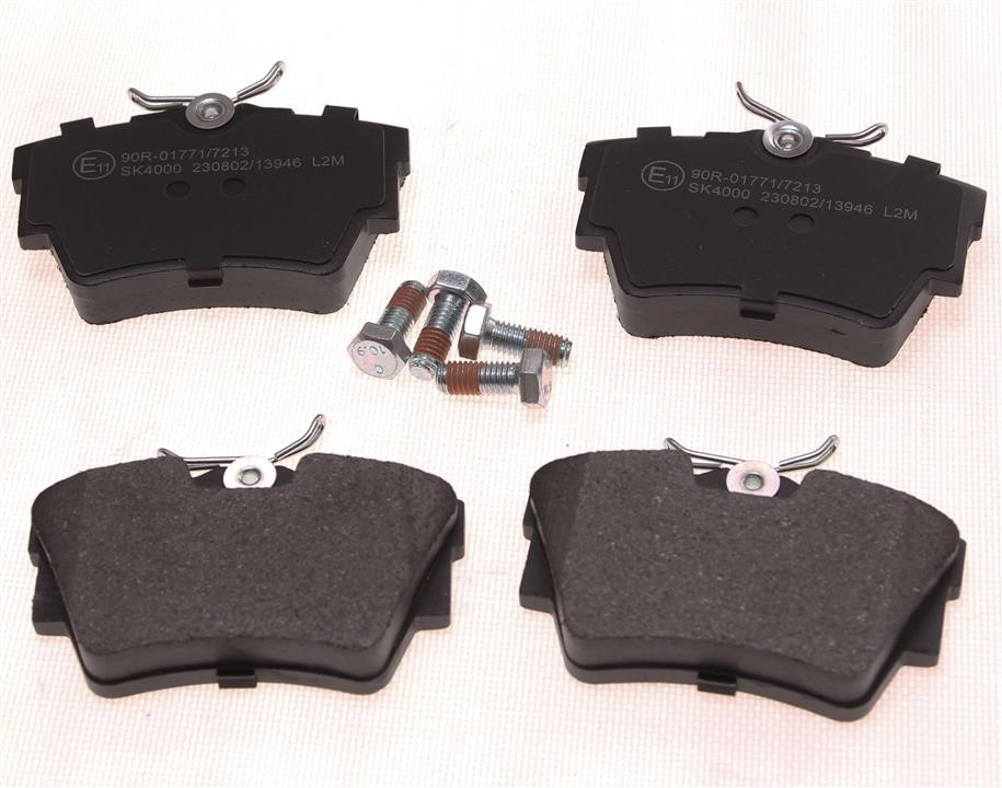 Eurorepar 1617269080 Rear disc brake pads, set 1617269080: Buy near me in Poland at 2407.PL - Good price!