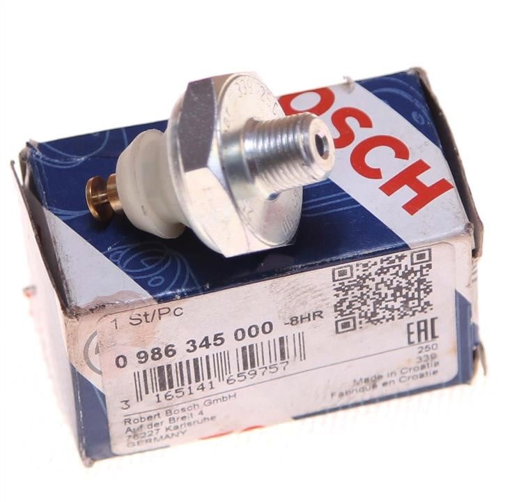 Bosch 0 986 345 000 Датчик давления масла 0986345000: Купить в Польше - Отличная цена на 2407.PL!