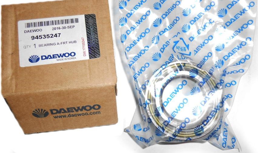 Daewoo 94535247 Front wheel bearing 94535247: Buy near me in Poland at 2407.PL - Good price!