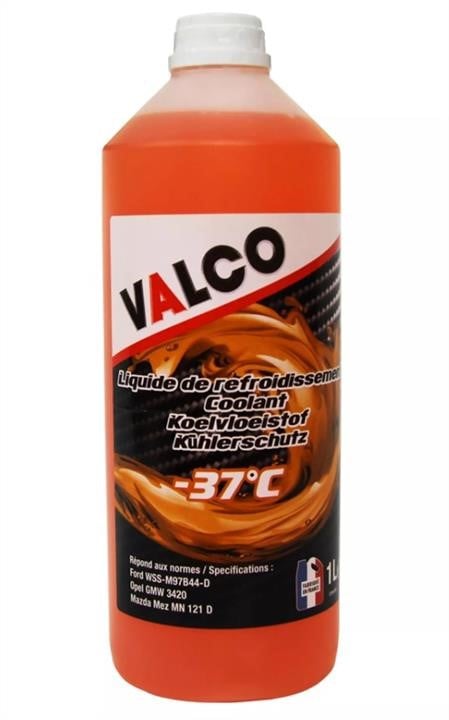 VALCO PF015438 Antifreeze Valco LR Ford/Mazda G12, orange, 1L PF015438: Buy near me in Poland at 2407.PL - Good price!