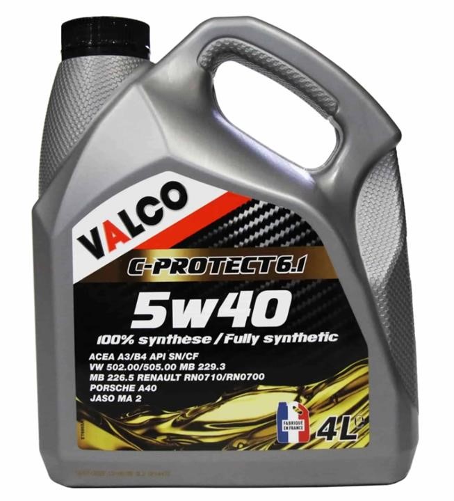 VALCO PF006885 Engine oil VALCO C-PROTECT 6.1 5W-40, 4L PF006885: Buy near me in Poland at 2407.PL - Good price!