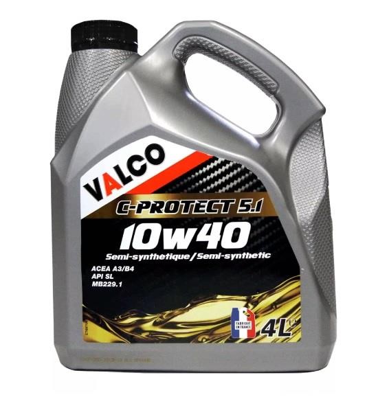 VALCO PF006888 Engine oil VALCO C-PROTECT 5.1 10W-40, 4L PF006888: Buy near me in Poland at 2407.PL - Good price!