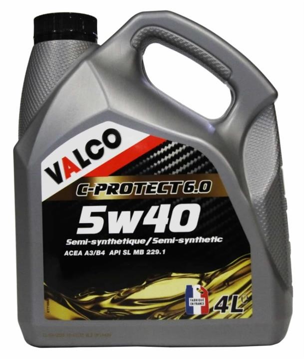 VALCO PF006943 Engine oil VALCO C-PROTECT 6.0 5W-40, 4L PF006943: Buy near me in Poland at 2407.PL - Good price!