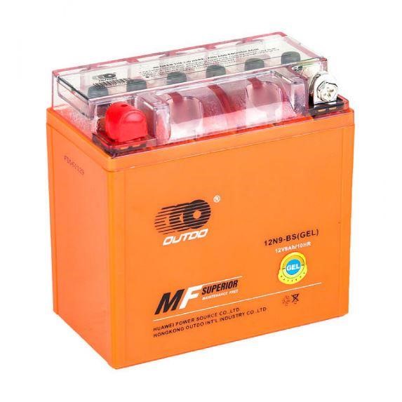 Outdo 25307 Motorbatterie OUTDO 12N9-BS GEL, 12V 9 Ah (137 x 77 x 135), Orange, Q8 25307: Kaufen Sie zu einem guten Preis in Polen bei 2407.PL!