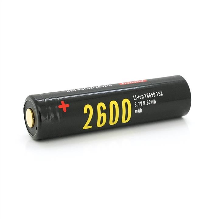 Soshine 34594 Akumulator bateria 18650 Li-Ion Soshine 18650USB-3.7-2600, microUSB, 2600mAh, 2.5A, 4.2/3.6/2.75V, Black 34594: Dobra cena w Polsce na 2407.PL - Kup Teraz!