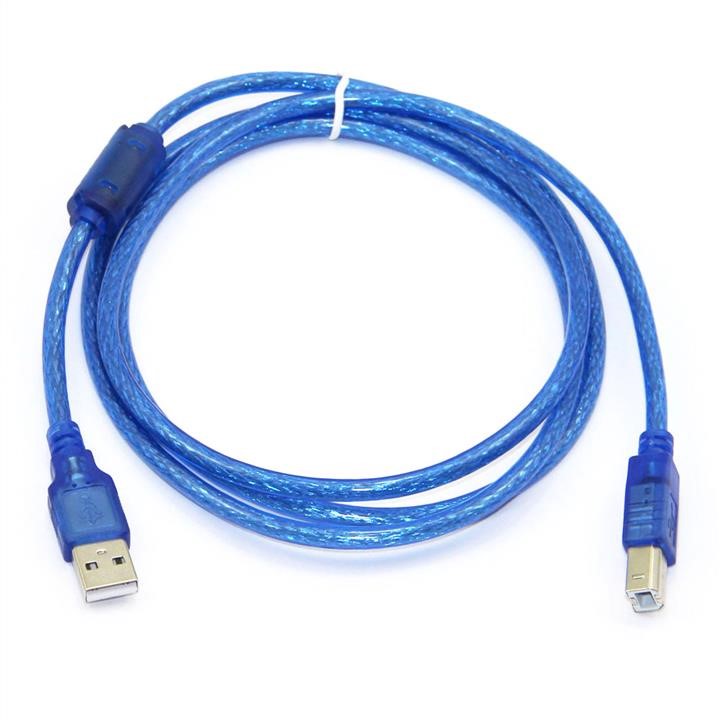 Ritar 07377 Кабель USB 2.0 RITAR AM / BM, 1.5m, 1 ферит, прозорий синій Q250 07377: Приваблива ціна - Купити у Польщі на 2407.PL!