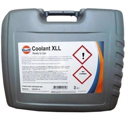 Gulf COOLANT XLL  20L Antifreeze Gulf Coolant XLL, red, ready to use, 20 l COOLANTXLL20L: Buy near me in Poland at 2407.PL - Good price!