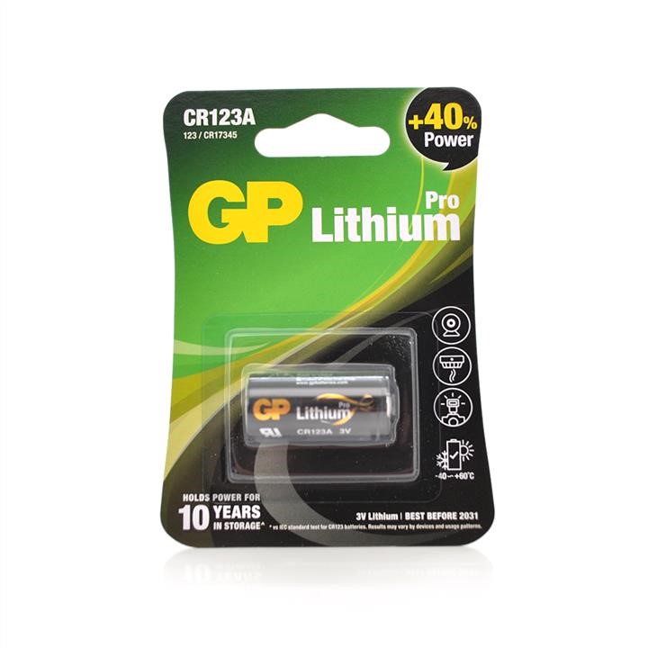 GP Batteries 05074 Lithiumbatterie GP CR123A-2U1, 1 Stück im Blister 05074: Kaufen Sie zu einem guten Preis in Polen bei 2407.PL!