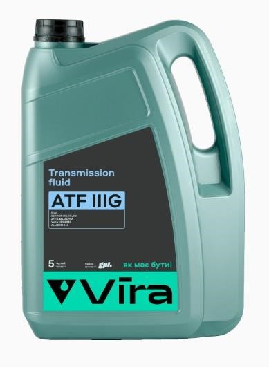 Vira VI0399 Трансмиссионное масло Vira ATF lll G, 5л VI0399: Отличная цена - Купить в Польше на 2407.PL!