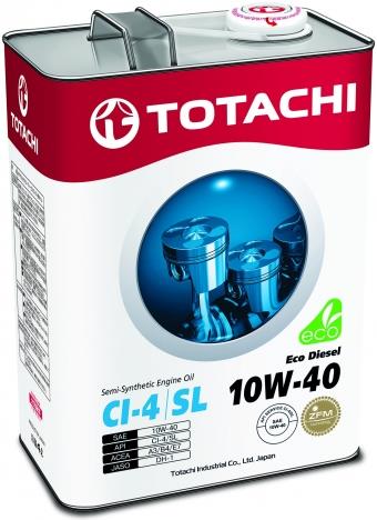 Totachi 4562374690523 Olej silnikowy Totachi Eco Diesel 10W-40, 4 l 4562374690523: Dobra cena w Polsce na 2407.PL - Kup Teraz!