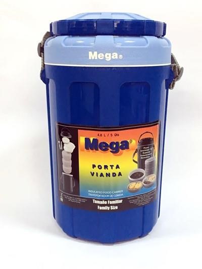 Mega (USA) 0717040156184BLUE Isolierbehälter 4,8 l, blau 0717040156184BLUE: Kaufen Sie zu einem guten Preis in Polen bei 2407.PL!