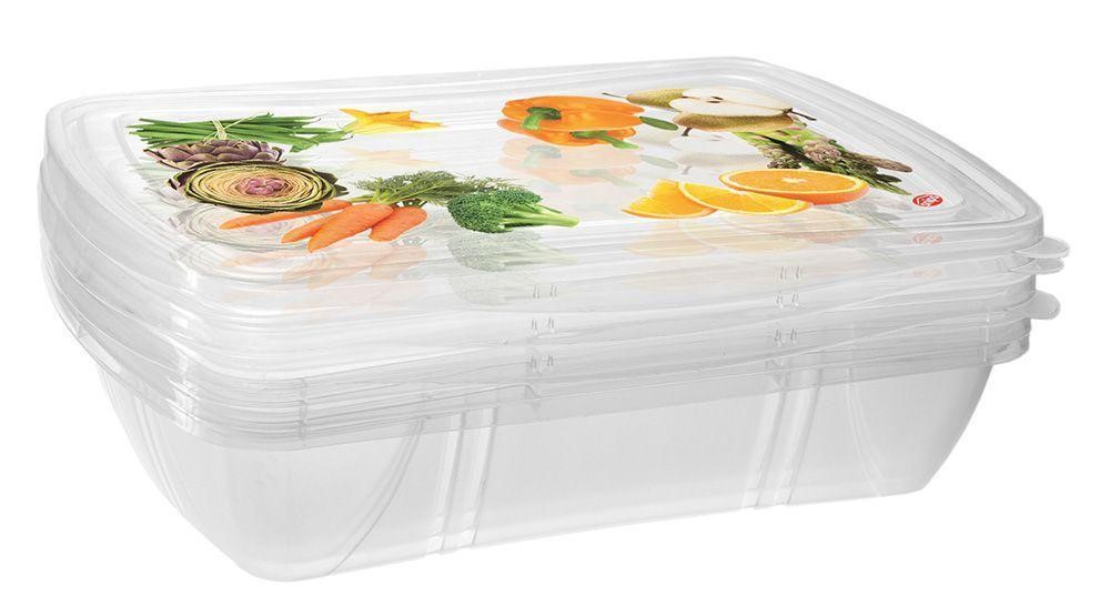 Snips 8001136002885 Food containers, 1,0 L, 3 pcs. 8001136002885: Buy near me in Poland at 2407.PL - Good price!
