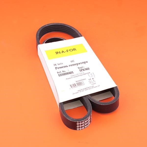 INA-FOR E030000401-INF V-Ribbed Belt E030000401INF: Buy near me in Poland at 2407.PL - Good price!