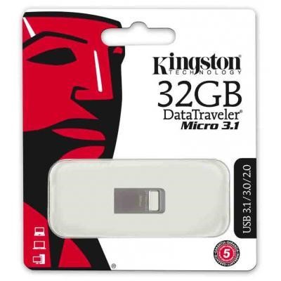 Kingston DTMC3/32GB Pamięć USB 3.1 3.1 32 GB Kingston DataTraveler Micro 3.1 (DTMC3 / 32 GB) DTMC332GB: Dobra cena w Polsce na 2407.PL - Kup Teraz!