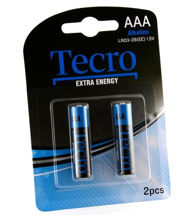 Tecro LR03-2B(EE) Battery Extra Energy Alkaline AAA/LR03 BL, 2 pcs. LR032BEE: Buy near me in Poland at 2407.PL - Good price!