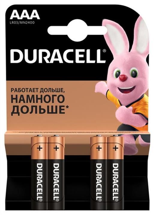 Duracell 81545421 Akumulator Duracell Basic AAA/LR03 BL, 4szt. 81545421: Dobra cena w Polsce na 2407.PL - Kup Teraz!