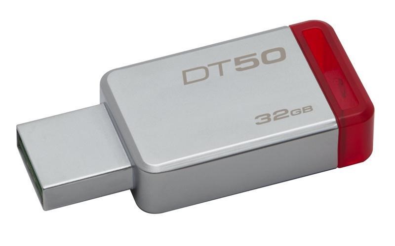 Kingston DT50/32GB USB3.1 32GB Kingston DataTraveler 50 Metal / Red Flash Drive (DT50 / 32GB) DT5032GB: Dobra cena w Polsce na 2407.PL - Kup Teraz!