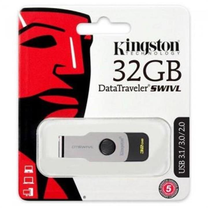 Kingston DTSWIVL/32GB USB3.1 32 GB Kingston DataTraveler Swivl Czarny dysk flash (DTSWIVL / 32 GB) DTSWIVL32GB: Dobra cena w Polsce na 2407.PL - Kup Teraz!