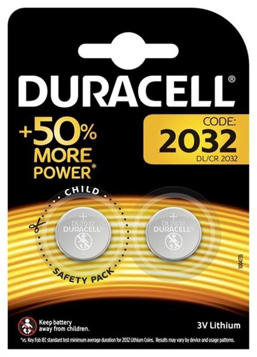 Duracell 5004349 Akumulator Duracell DL 2032 BL, 2szt. 5004349: Dobra cena w Polsce na 2407.PL - Kup Teraz!