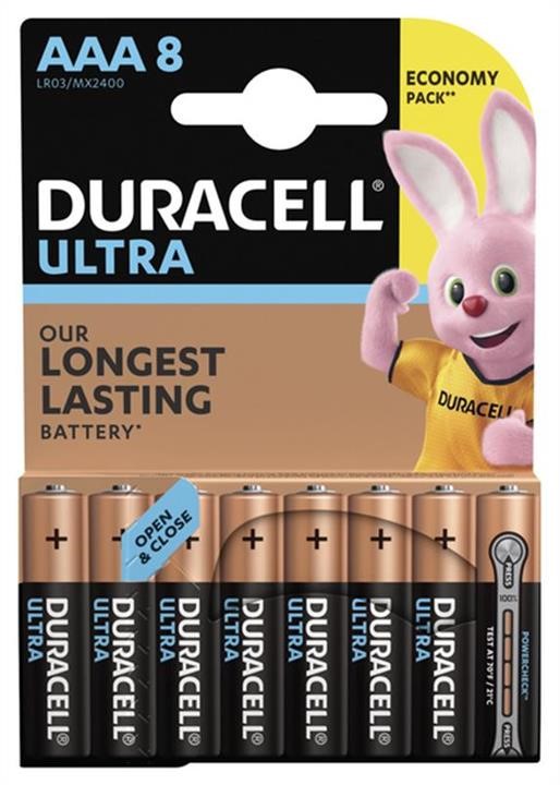 Duracell 5004808 Akumulator Duracell Ultra Power AAA/LR03 BL, 8szt. 5004808: Dobra cena w Polsce na 2407.PL - Kup Teraz!