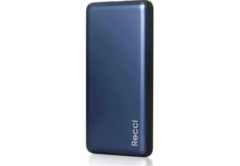 Recci 378876 Recci Luster 10000mAh Blue Universal Mobile Battery (378876) 378876: Dobra cena w Polsce na 2407.PL - Kup Teraz!
