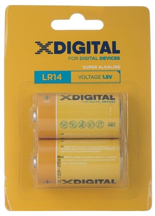 X-Digital LR14 C2 Батарейка Energy C/LR14 BL, 2шт LR14C2: Приваблива ціна - Купити у Польщі на 2407.PL!