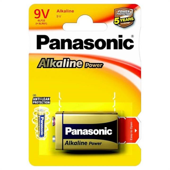 Panasonic 6LF22APB/1BP Bateria Panasonic Alkaline Power Krona / 6LF22 BL 1 szt 6LF22APB1BP: Dobra cena w Polsce na 2407.PL - Kup Teraz!