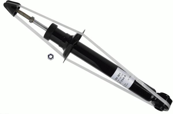 SACHS 280 961 Rear oil and gas suspension shock absorber 280961: Buy near me in Poland at 2407.PL - Good price!