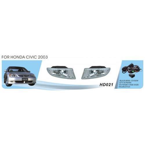 DLAA HD-021 Reflektory dodatkowy model Honda Civic / 2003 / HD-021 / 9006-12V55W / okablowanie (HD-021) HD021: Dobra cena w Polsce na 2407.PL - Kup Teraz!