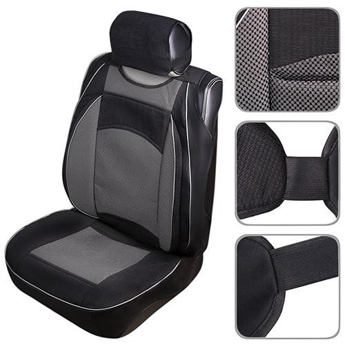 Shturmovik НФ-00000066 Seat cover/Gobelin/St1 (1+1) black and grey (5849) 00000066: Buy near me in Poland at 2407.PL - Good price!