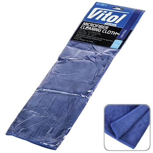 Vitol VR-04M-U Universal microfiber cloth 40x40 cm, blue VR04MU: Buy near me in Poland at 2407.PL - Good price!
