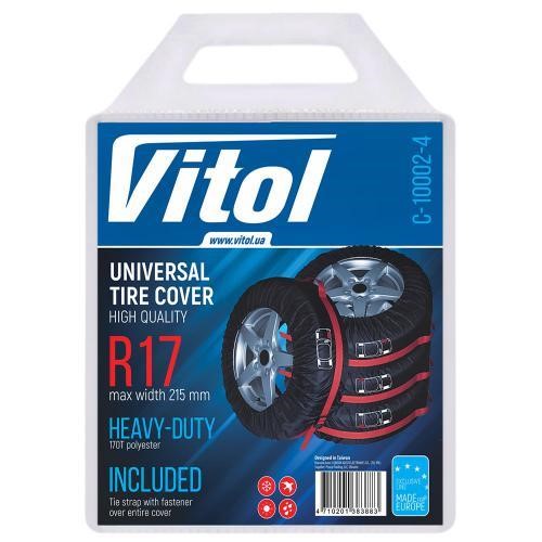 Wheel covers 4 pcs. (d656*420mm) set Vitol НЧ 10002&#x2F;TC-001