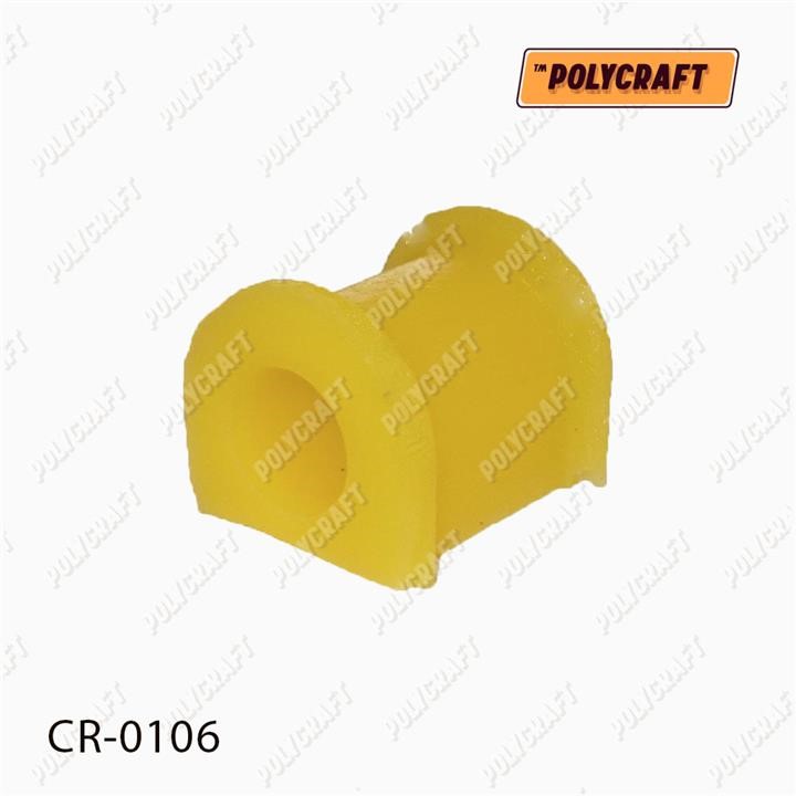 POLYCRAFT CR-0106 Front stabilizer bush polyurethane CR0106: Buy near me in Poland at 2407.PL - Good price!