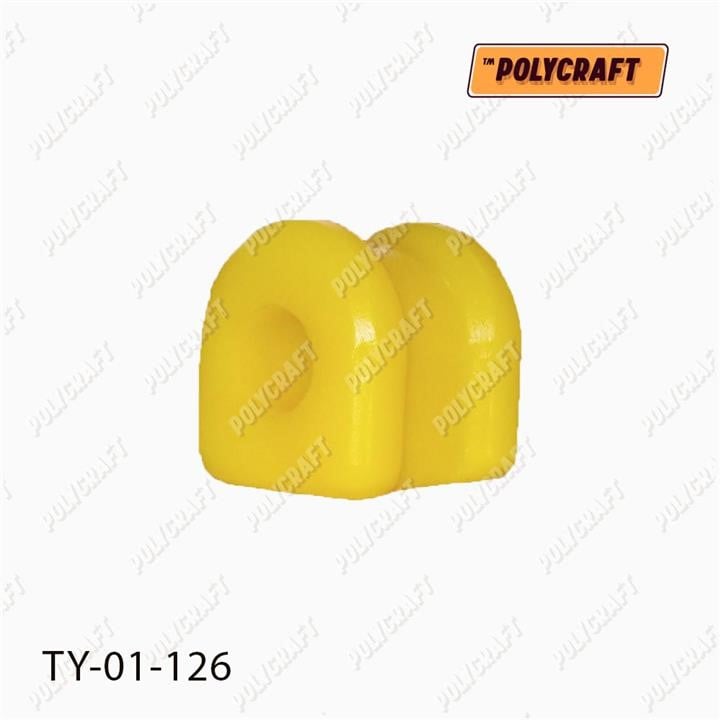 POLYCRAFT TY-01-126 Втулка стабилизатора заднего полиуретановая TY01126: Отличная цена - Купить в Польше на 2407.PL!