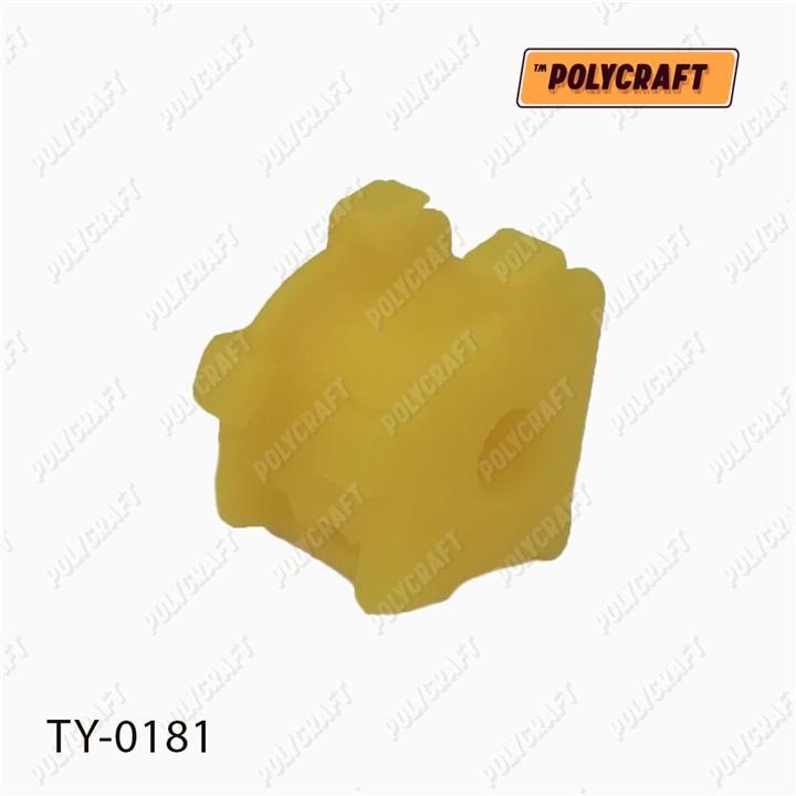 POLYCRAFT TY-0181 Polyurethane rear stabilizer bush TY0181: Buy near me in Poland at 2407.PL - Good price!