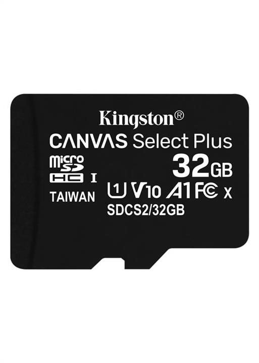 Kingston SDCS2/32GBSP MicroSDHC (UHS-1) Kingston Canvas Select Plus 32Gb class 10 А1 (R-100MB/s) SDCS232GBSP: Dobra cena w Polsce na 2407.PL - Kup Teraz!