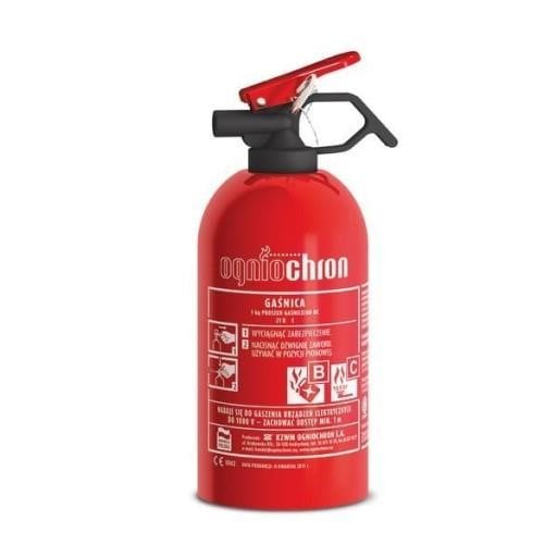 Ogniochron GP-1Z BC 1KG Car fire extinguisher GP1ZBC1KG: Buy near me in Poland at 2407.PL - Good price!