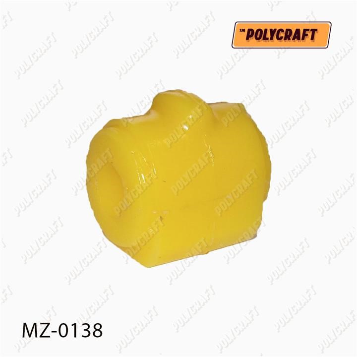 POLYCRAFT MZ-0138 Front stabilizer bush polyurethane MZ0138: Buy near me in Poland at 2407.PL - Good price!