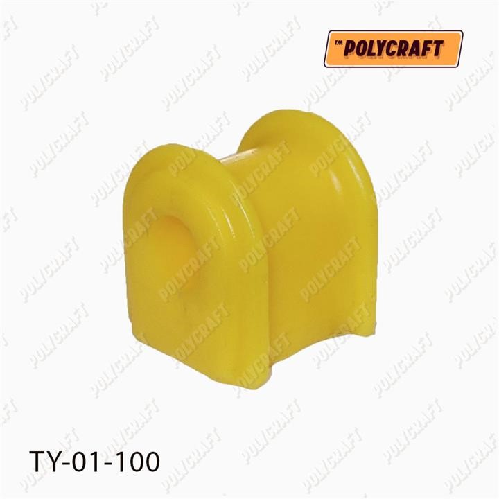 POLYCRAFT TY-01-100 Rear stabilizer bush polyurethane TY01100: Buy near me in Poland at 2407.PL - Good price!