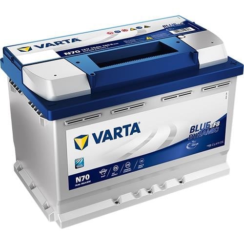 Varta 570500076D842 Battery Varta Blue Dynamic EFB 12V 70Ah 760A (EN) R+ 570500076D842: Buy near me in Poland at 2407.PL - Good price!