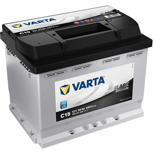 Varta 5564010483122 Starterbatterie Varta Black Dynamic 12V 56Ah 480A(EN) L+ 5564010483122: Kaufen Sie zu einem guten Preis in Polen bei 2407.PL!