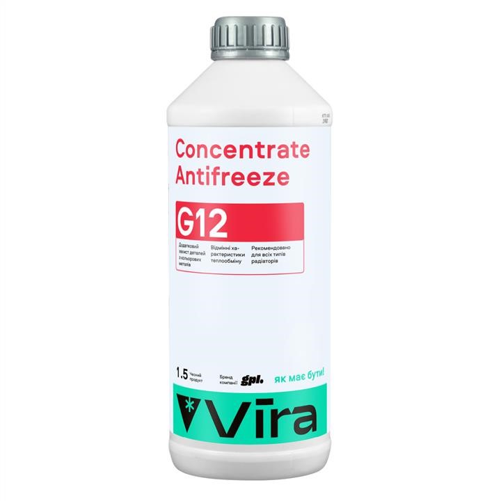 Vira VI2001 Antifreeze Vira G12, concentrate, red, 1,5L VI2001: Buy near me in Poland at 2407.PL - Good price!
