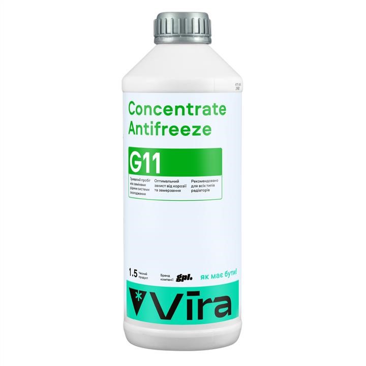 Vira VI2002 Antifreeze Vira G11, concentrate, green, 1,5L VI2002: Buy near me in Poland at 2407.PL - Good price!