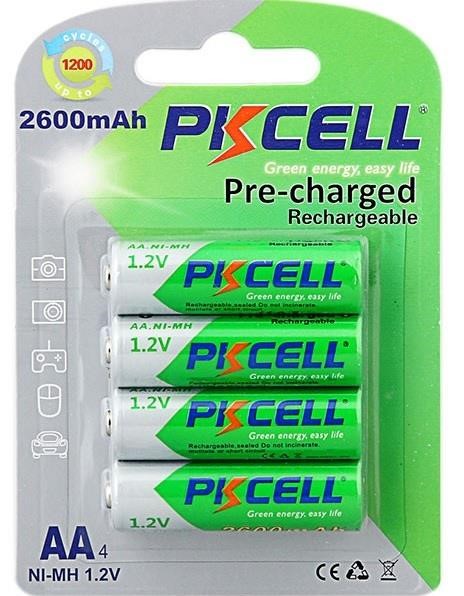 PkCell 09319 Bateria PKCELL 1,2 V AA 2600 mAh NiMH już naładowana, Q12 09319: Dobra cena w Polsce na 2407.PL - Kup Teraz!