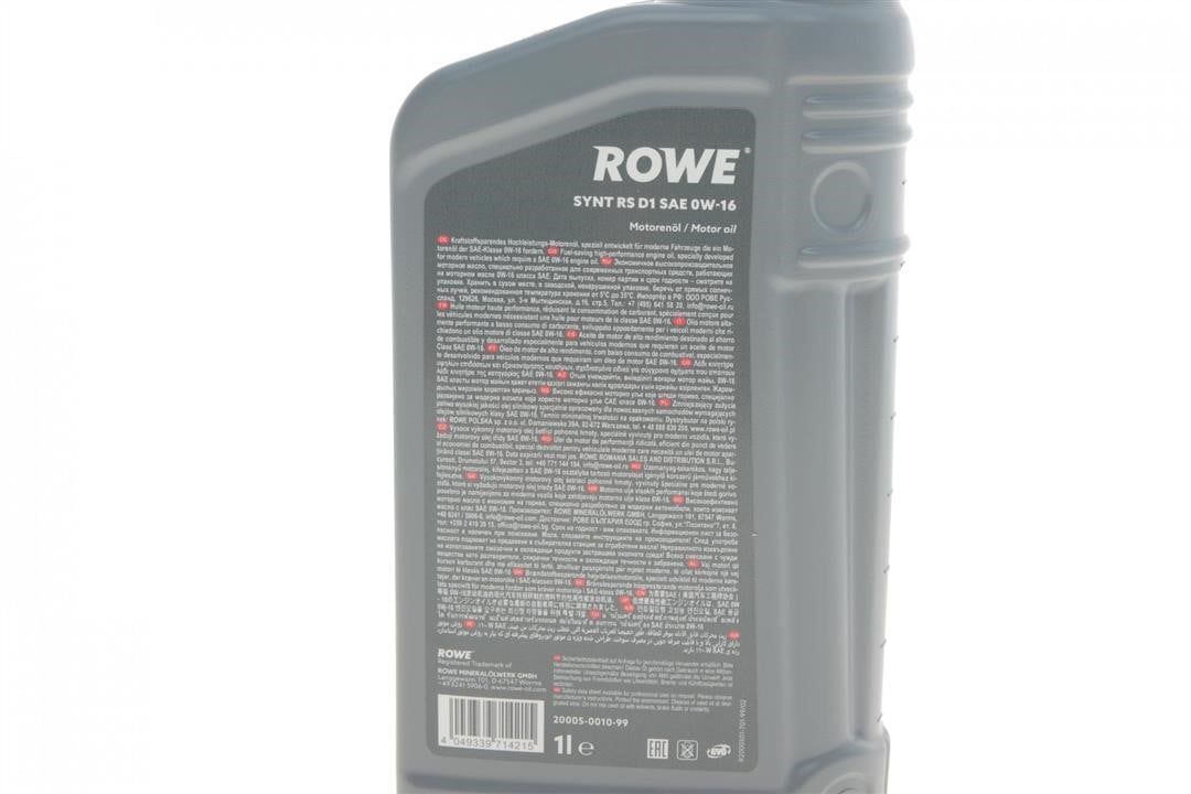 Kup Rowe 20005-0010-99 w niskiej cenie w Polsce!