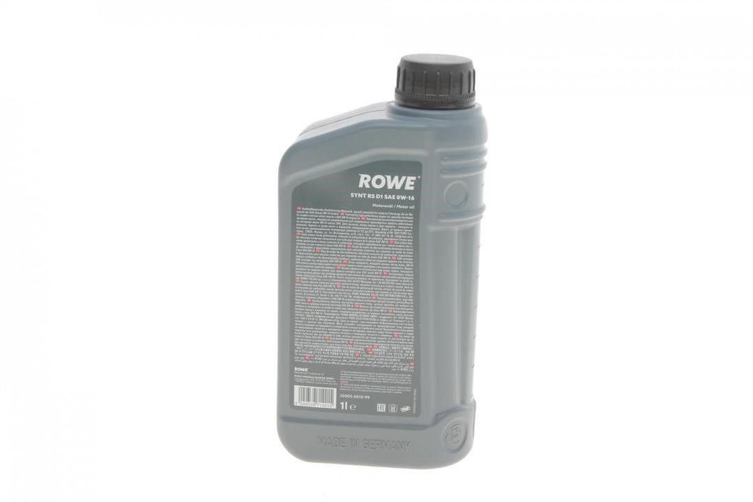 Engine oil ROWE HIGHTEC SYNT RS D1 0W-16, 1L Rowe 20005-0010-99