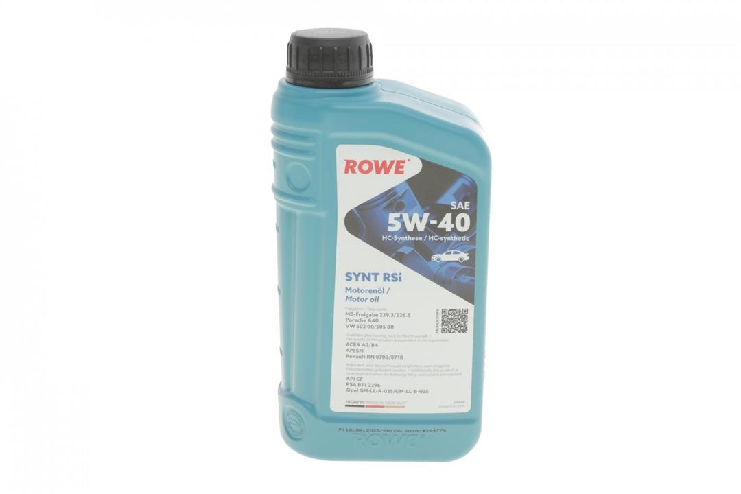 Rowe 20068-0010-99 Engine oil ROWE HIGHTEC SYNT RSi 5W-40, 1L 20068001099: Buy near me in Poland at 2407.PL - Good price!